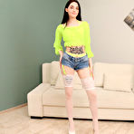 Pic of Eva Tender takes dude's massive black cock up the butt