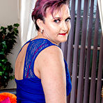 Pic of Want to undress me of my sexy blue dress? - Free Mature.nl content