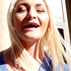 Pic of Blonde dressed in blue gets banged by this dude's massive cock - IamXXX.com