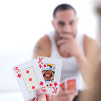 Pic of Round of poker turns into hardcore pussy poking for this thick babe - IamXXX.com