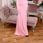 Pic of Kay Pink Dress - my Big Tits Babes