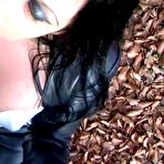 Pic of Dirty Angelina | Leather Trousers & Gloves Blowjob & Handjob in Public &ndash; Fuck my nasty Mouth &ndash; Cum on my Leather Ass