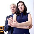 Pic of OfficePOV - Double penetration anal fuck threesome with Lina Love on PornHD - AmateurPorn