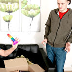 Pic of Amy gets a very special delivery - Amy and Sam Bourne (86 Photos) - 50 Plus MILFs