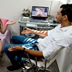 Pic of Keira Croft Slides Ass on Black Cock