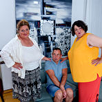 Pic of The evil stepmoms Edina and Jana make this young guy please them in every way - Mature.nl