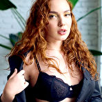 Pic of Anna Braveheart Busty Redhead in Stockings