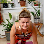 Pic of Lila B in Naked Yoga by Abby Winters | abbywintersmodels.com