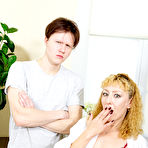 Pic of Mature Tati Bali does her stepson at home while her husbands at work - Mature.nl