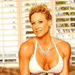 Pic of Dena Anne - Topless On the Bed at Beautease - All Nude Pics