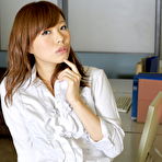 Pic of New office lady Aihara Miho wears a georgeous black lignerie | Japan HDV