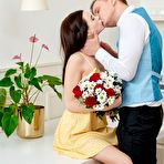 Pic of Cutie gets a welcoming orgasm