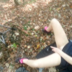 Pic of BehindSceneXXX - Dildo play Outdoor