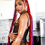 Pic of Black TGirls: Jordan Malanii Monroe Enjoys An Ass Pounding!