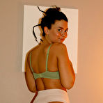 Pic of Savannah Small in White Pants