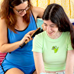 Pic of Elysa and Lucia M Naked in Deep Fingering | Abby Winters Models