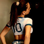 Pic of Olivia Linz Horny Oiled Brunette