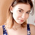 Pic of Amateur model goes nude on a bed before playing with her natural cunt - Nude Women Pics