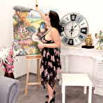 Pic of Brunette pornstar Sofia Lee tit smothers her guy before getting on his cock - PORNSTAR.pics