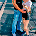 Pic of SHARKYS Bookworm girl Irena fucking in public