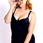 Pic of Emma Magnolia Curvy Redhead in Stockings