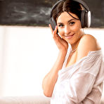 Pic of Mara Blake in a White Shirt and Thong