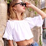 Pic of Clarice in MPL Studios set Postcard from Lisbon  . Clarice 