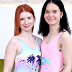 Pic of Aliska Dark and Marica Shanti both get triple penetrated in this crazy fuckfest