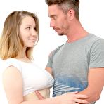 Pic of Curvy babe gets a cumload