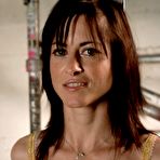 Pic of Bound MILF inmate Cecilia Vega gets face fucked by Dr Davis in her prison cell - NakedPics