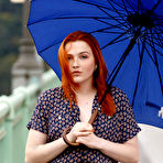 Pic of Curvy Rae Frederickson in a Yellow Skirt