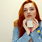 Pic of Cute Rae Frederickson in a Blue Shirt