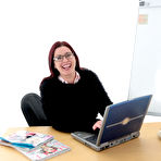 Pic of Office Slut Strips At Work For Her Boss – UK Wives Pics