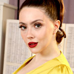 Pic of Little Miss Fox Hot Redhead in Pantyhose