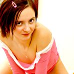 Pic of Tiny Tits Skinny Teen Fingers On The Bed