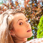 Pic of Sexy babe Zara fucking her smooth pussy with a dildo -  - Spank It Now!