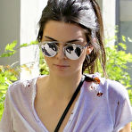 Pic of Kendall Jenner braless in a see through white top at Cinepolis Theatre in Thousand Oaks Nude Pics - CelebsNudeWorld.com