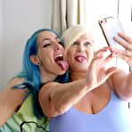 Pic of Lacey Star licking the cunt of a much younger lady &ndash; Bare Milfs