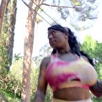 Pic of Black bubblebutt Milfs Yum Thee Boos & Gogo Fukme share a young man&rsquo;s thin white cock &ndash; humiliation &ndash; Bare Milfs