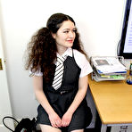 Pic of Tomoko dresses as a naughty school girl with her white cotton undies pulled down getting her bottom spanked &ndash; Bare Milfs