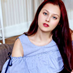 Pic of Olivia Honey Kinky Redhead Masturbates