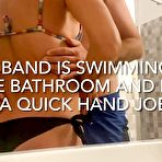Pic of Cheating Wife Diaries: 2 Days Sex in the Toilet with the Gardener and His Lovely Cock Sucked Deeper and Deeper by Sexy Nueve | Faphouse