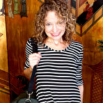 Pic of Tia M. is an American skinny cougar with small  tits and has a special workout for her shaved pussy - Mature.nl