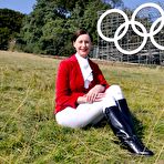 Pic of Lara in white Jodhpurs gets to ride a huge cock instead of her horse &ndash; Bare Milfs