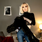 Pic of Tabitha Poison Slim Inked Blonde in Action