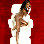 Pic of Black girl on the couch