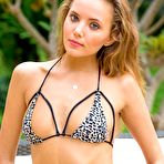 Pic of Clover Strips off her Skimpy Bikini
