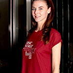 Pic of Liana Luck in Teen Dreams set Maroon Thong And Tennis &hellip;  . Liana Luck 