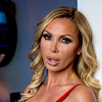 Pic of Nikki Benz Petite Busty Milf in Red Lingerie
