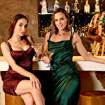 Pic of Malena La Pugliese and Serenity Cox share the bartender's massive shaft
